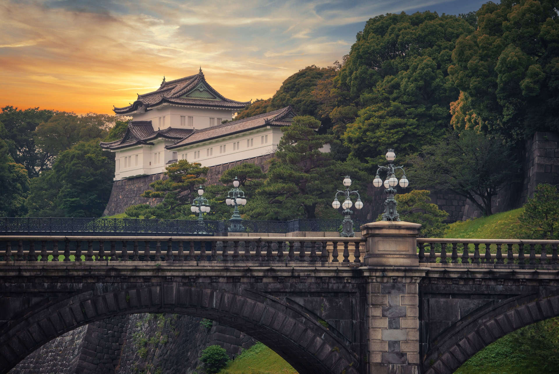 Le palais impérial de Tokyo
