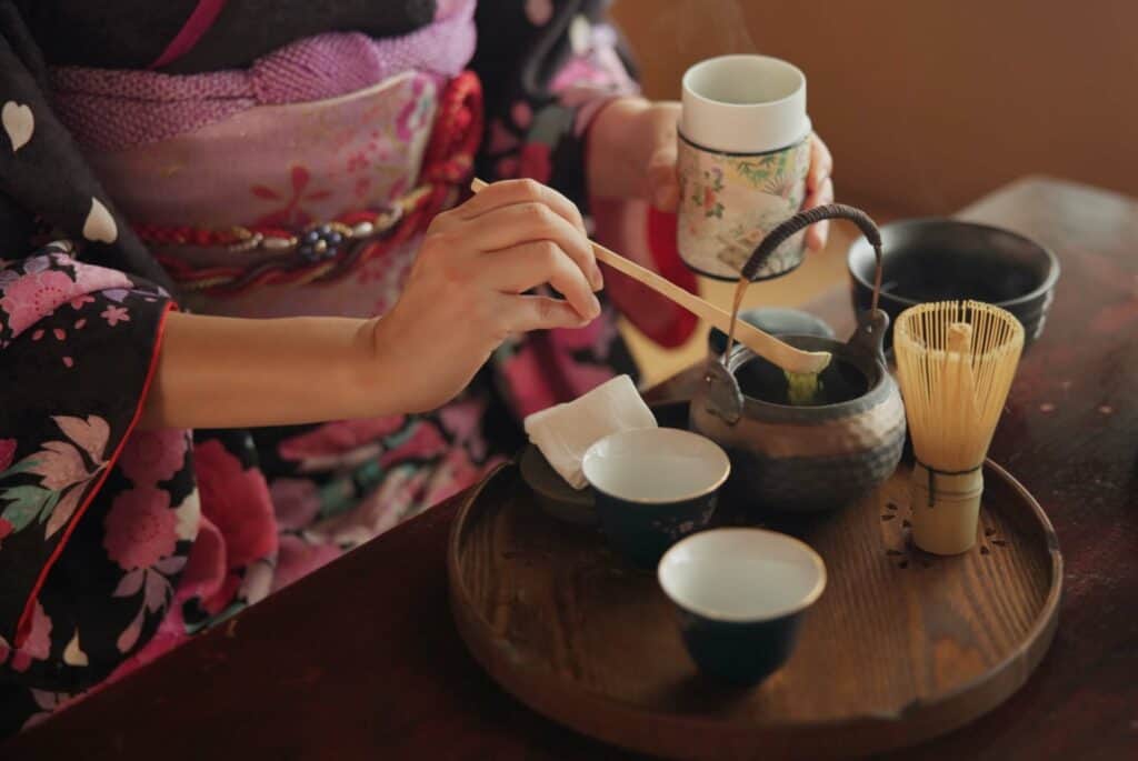 Cérémonie du thé à Tokyo