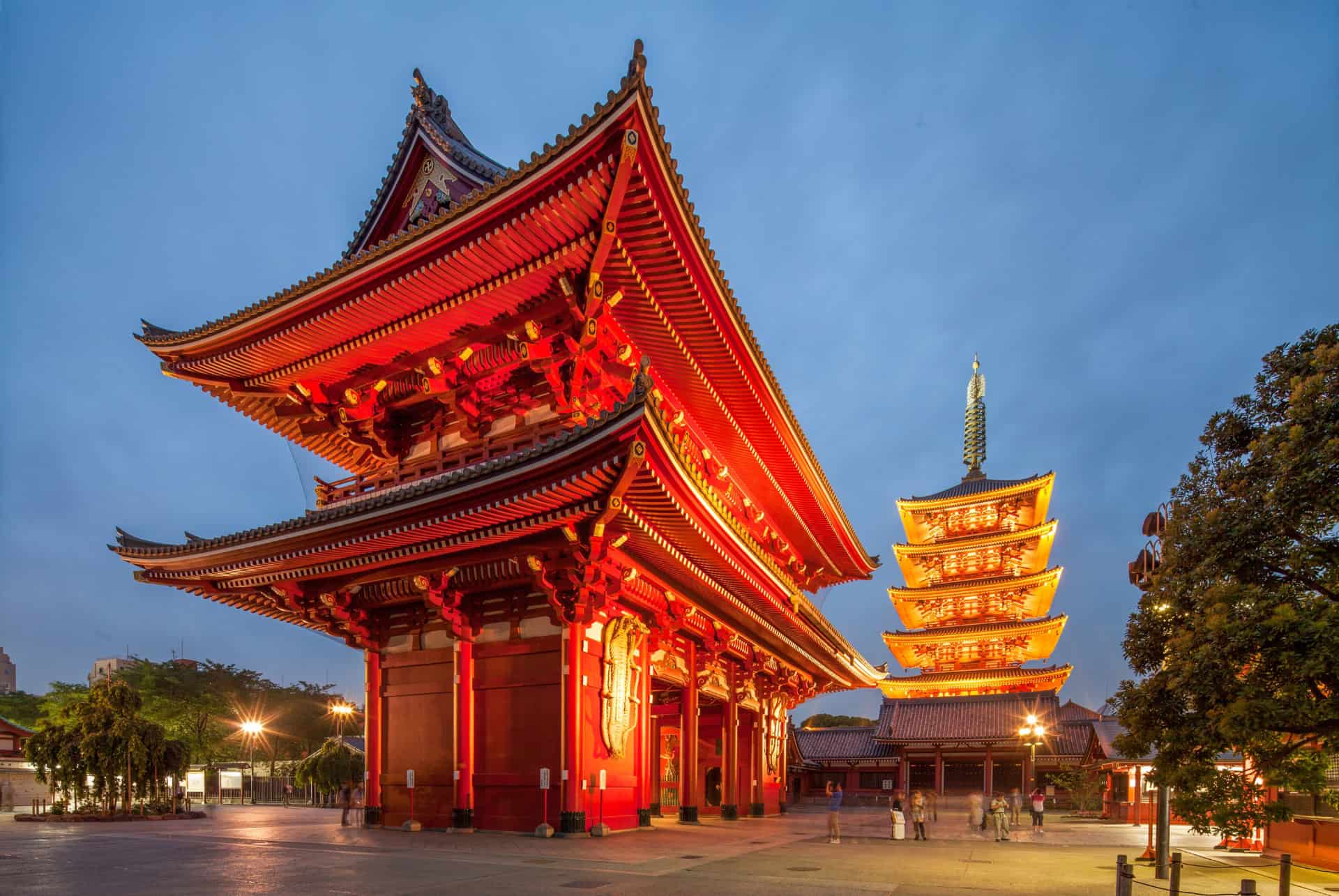 itineraire 2 semaines au japon temple senso ji