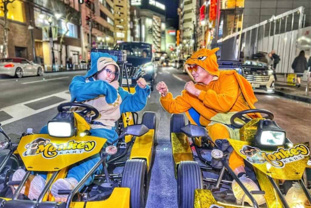 Tour de karting à Harajuku