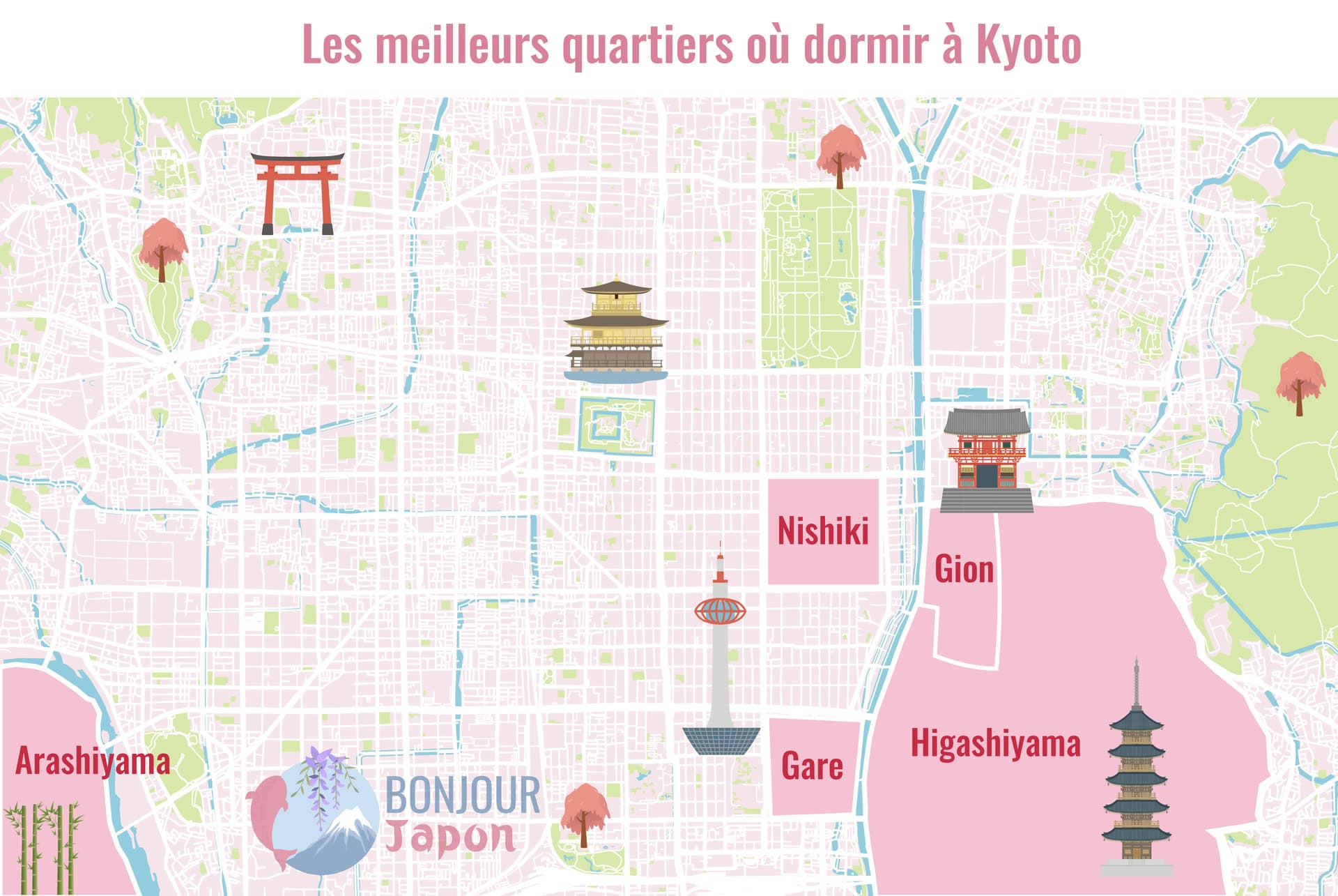 map ou dormir a kyoto bj