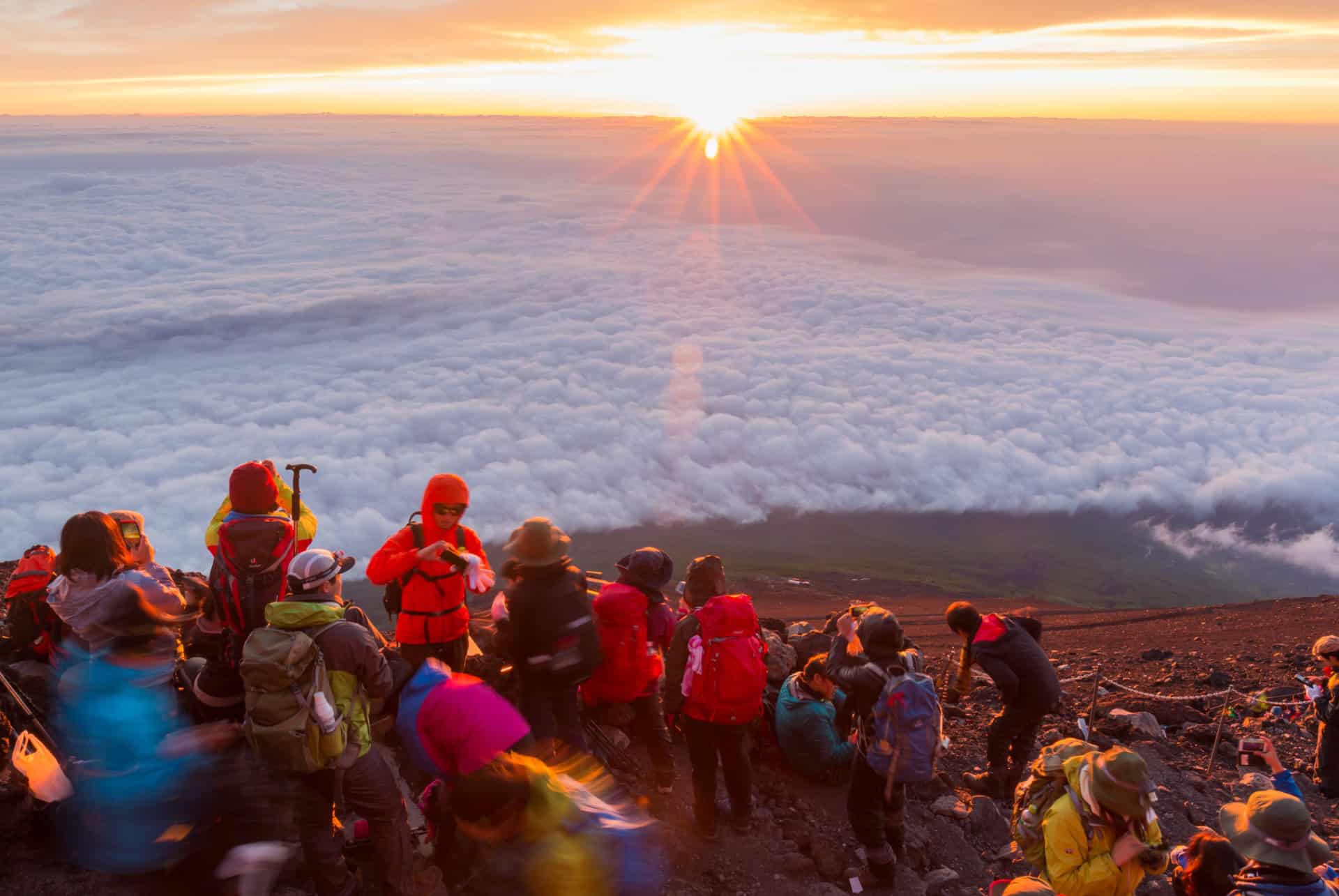 ascension du mont fuji