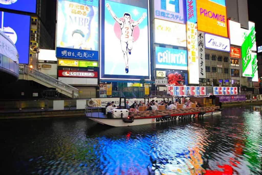 Croisière sur la rivière Dotonbori