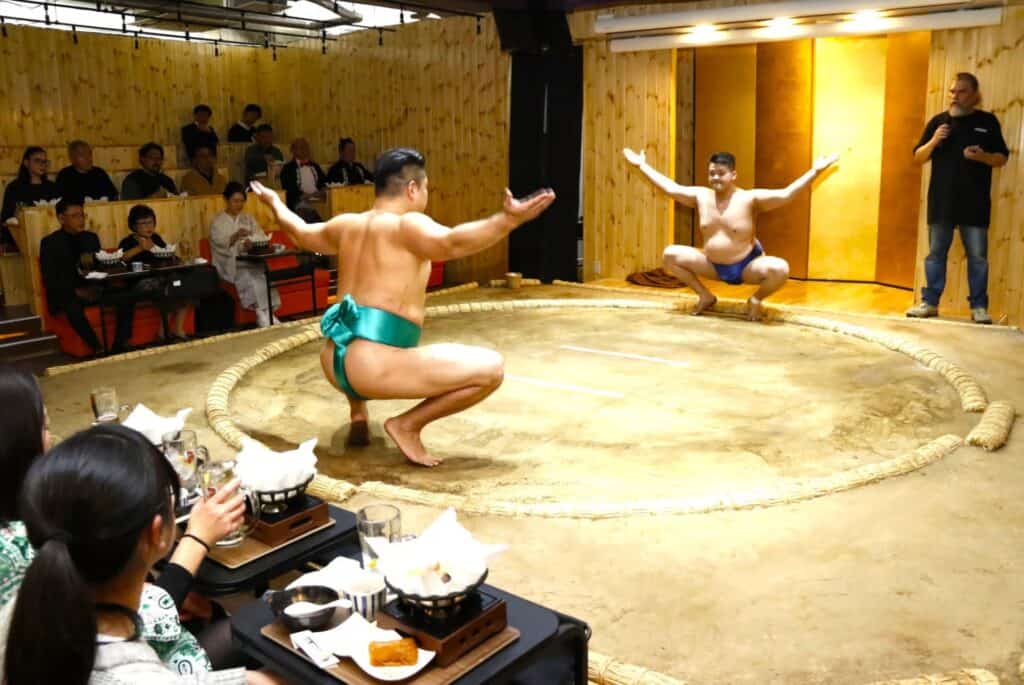 Spectacle de Sumo à Asakusa