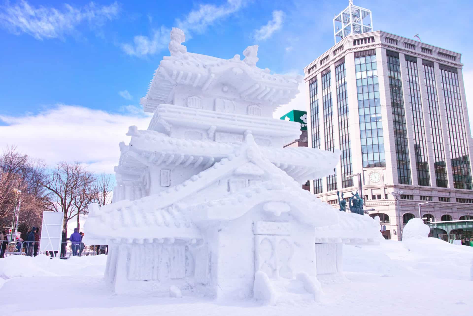 temple de neige sapporo
