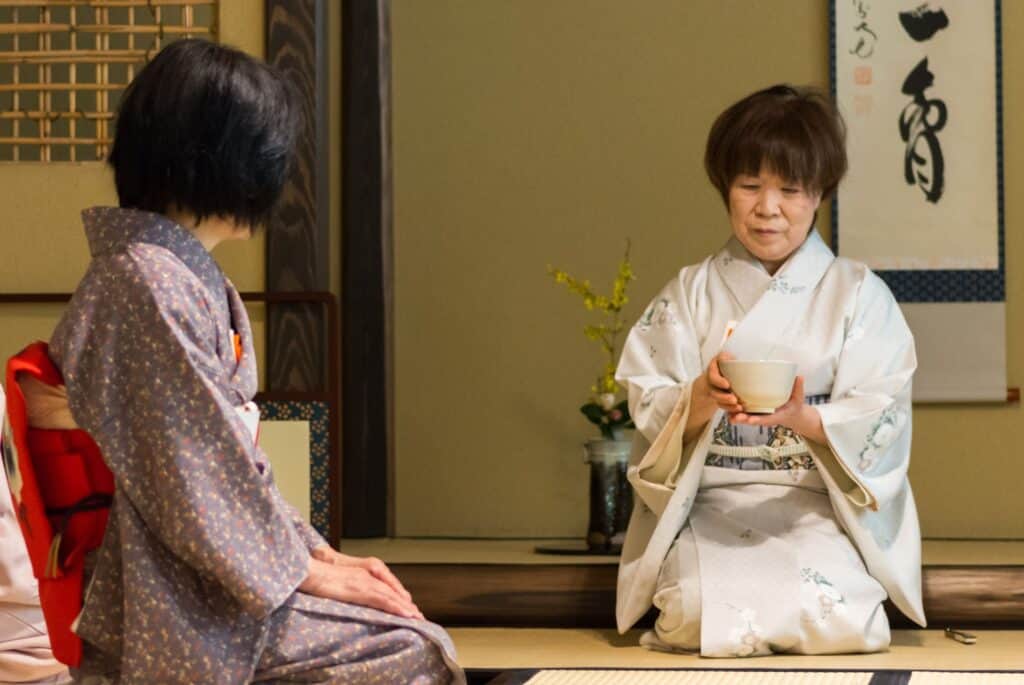 Cérémonie du thé à Osaka