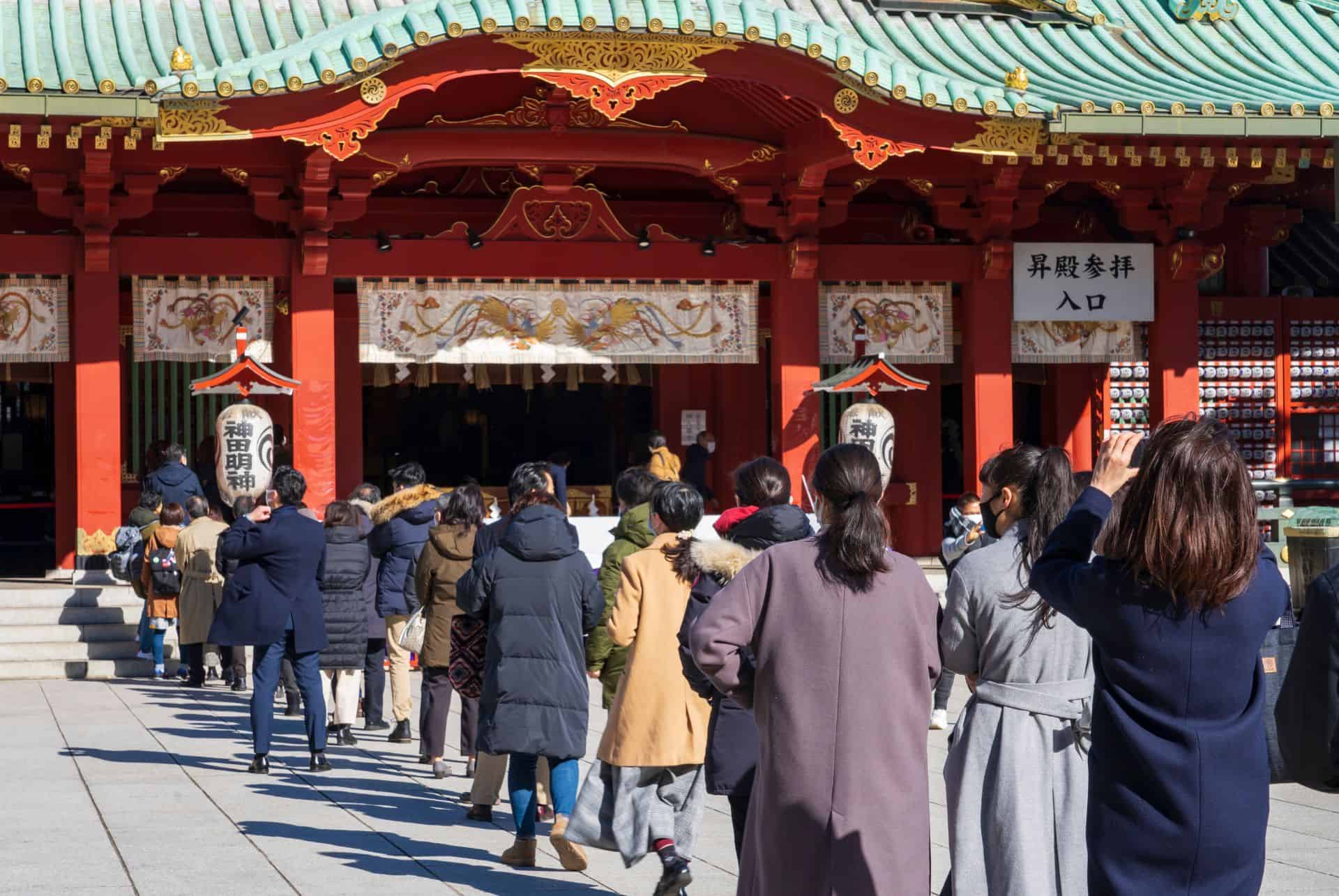 hatsumode sanctuaire fetes et celebrations au japon