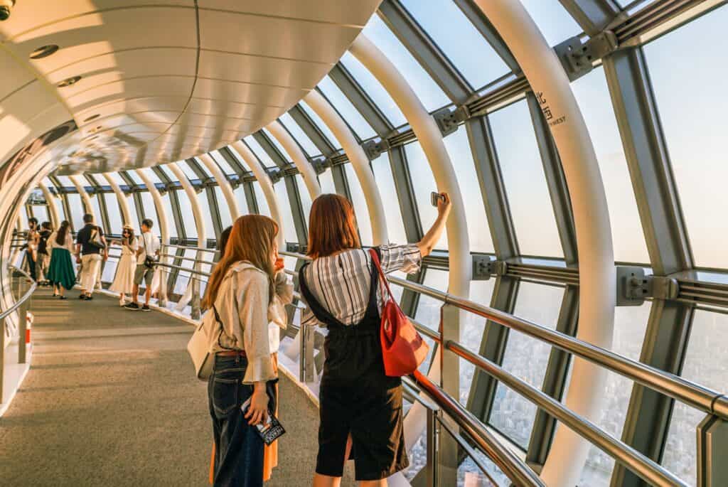 Billet d'entrée pour la Tokyo Skytree