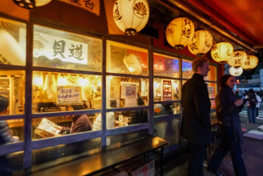 Tournée des bars et des Izakaya de Shibuya