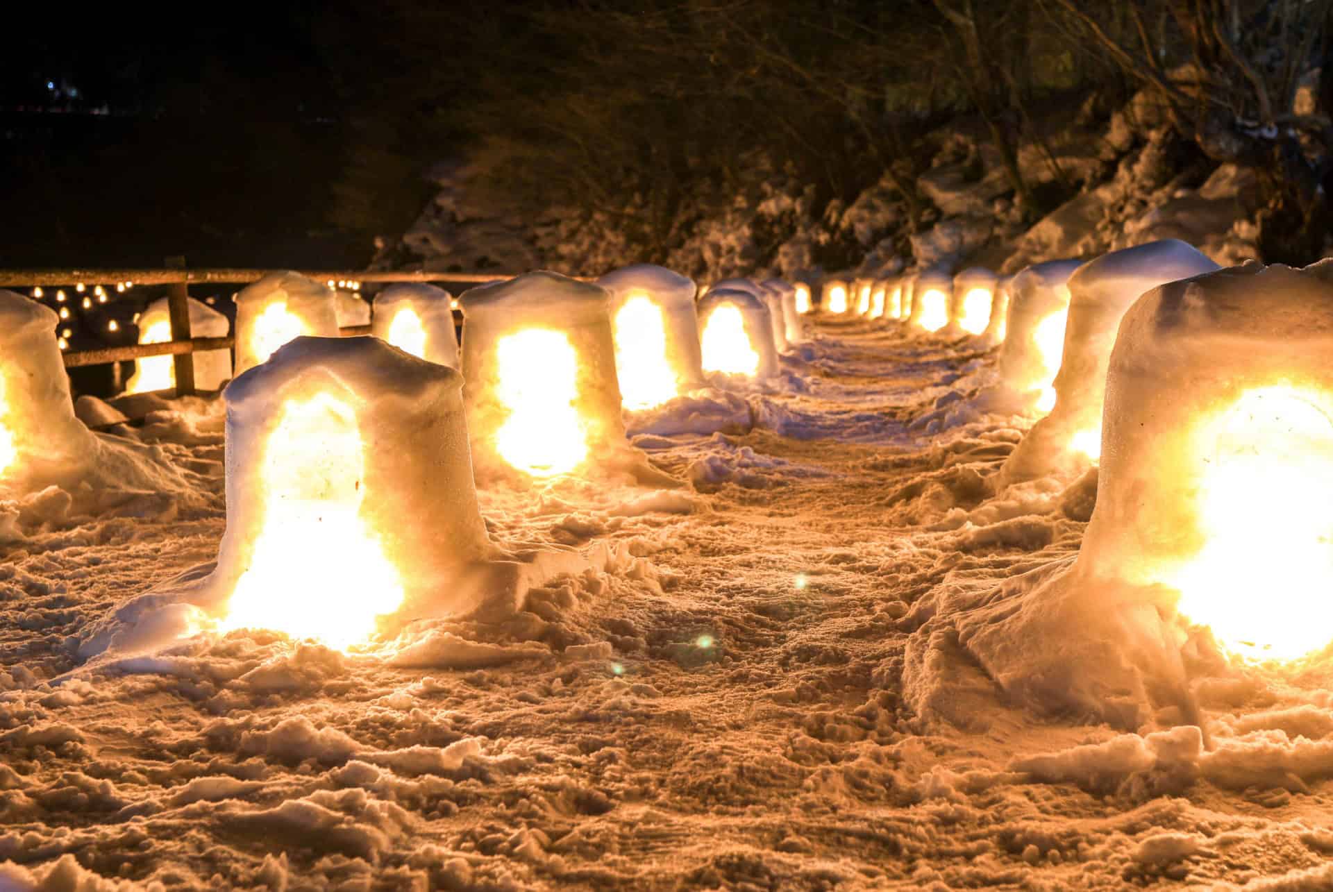yunishigawa kamakura festival lumieres yunishigawa kamakura festival lumieres