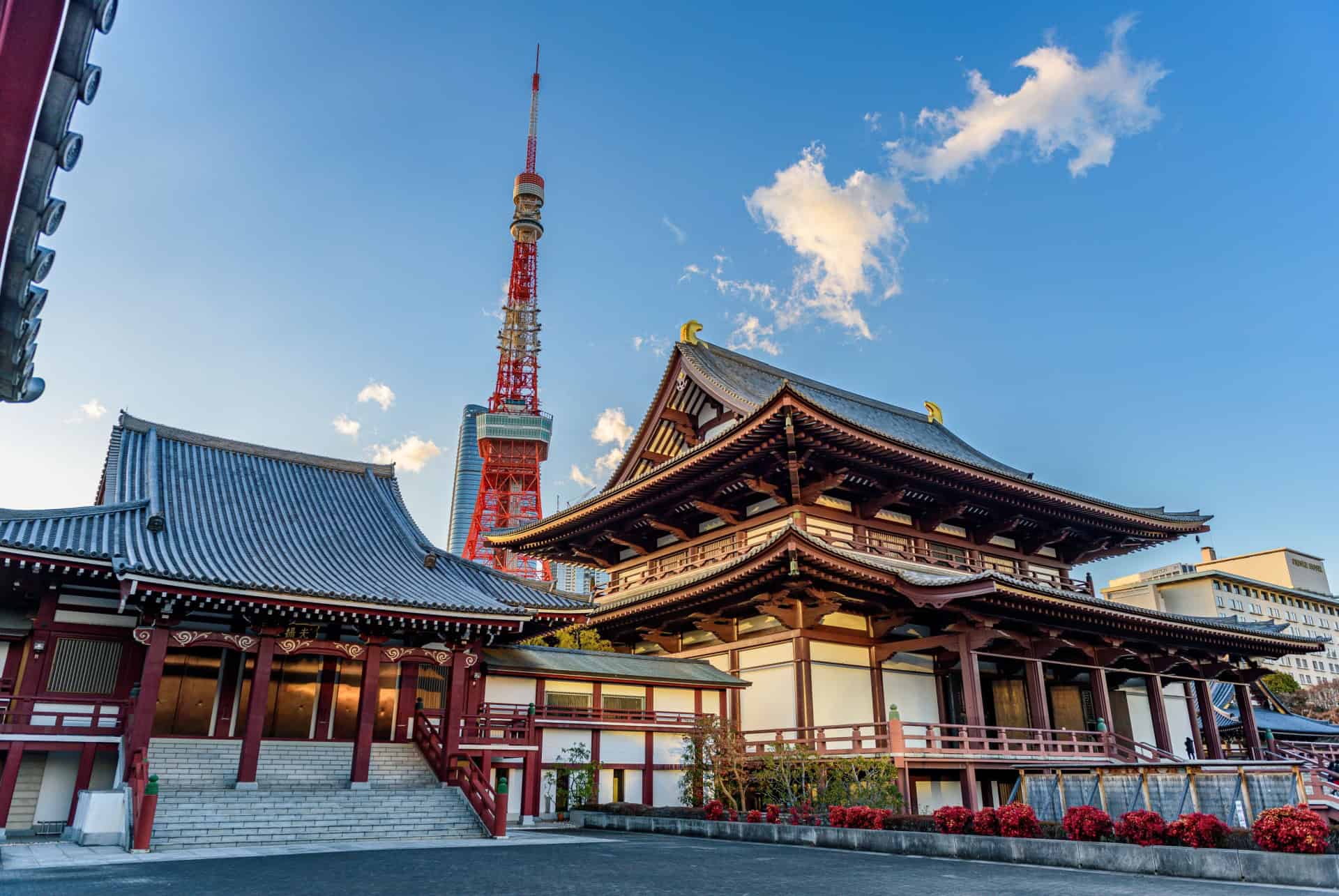 Temple Zojo-ji à Tokyo