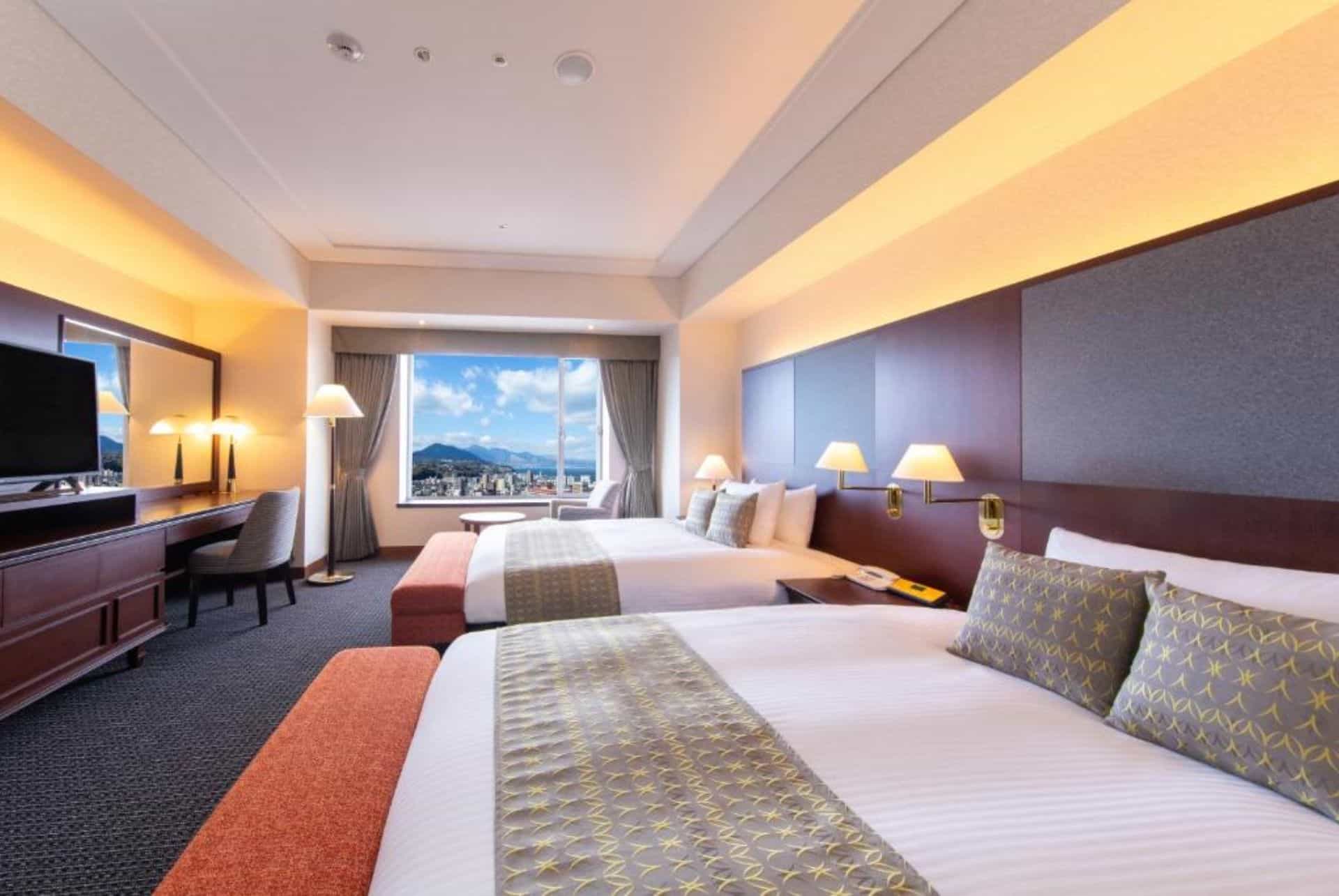 hotel nikko oita oasis tower chambre