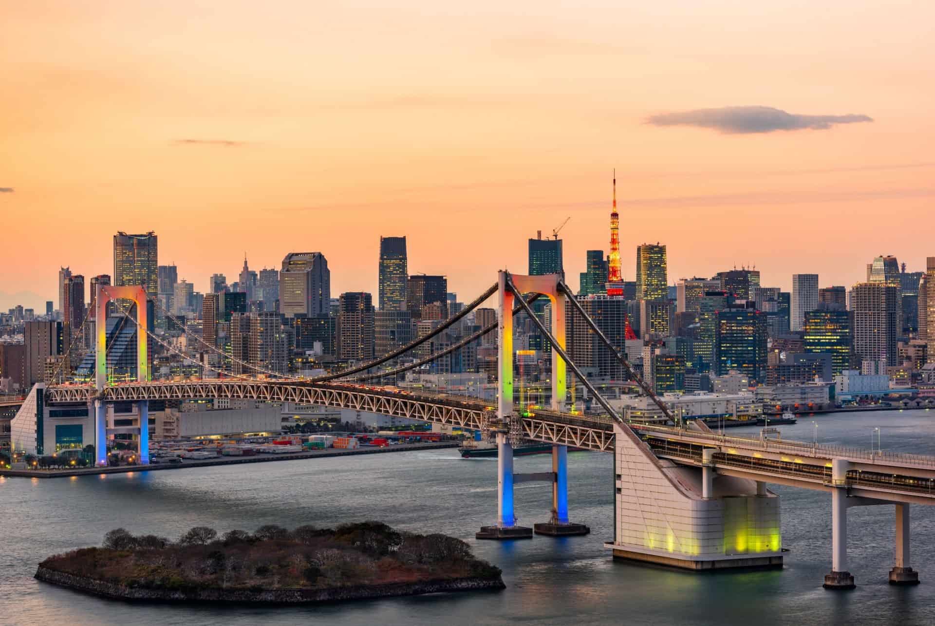 Rainbow Bridge à Tokyo