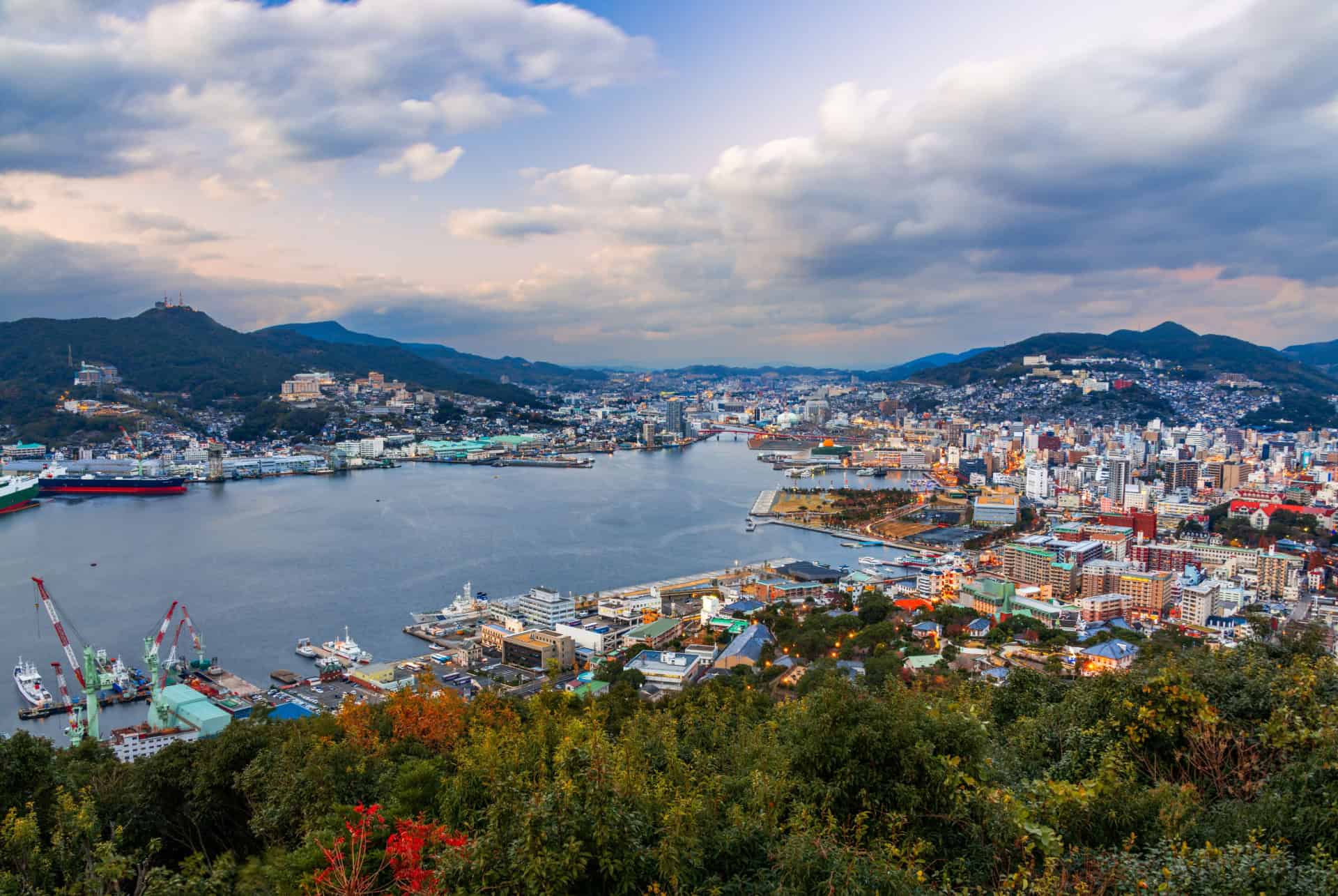 nagasaki vue aerienne