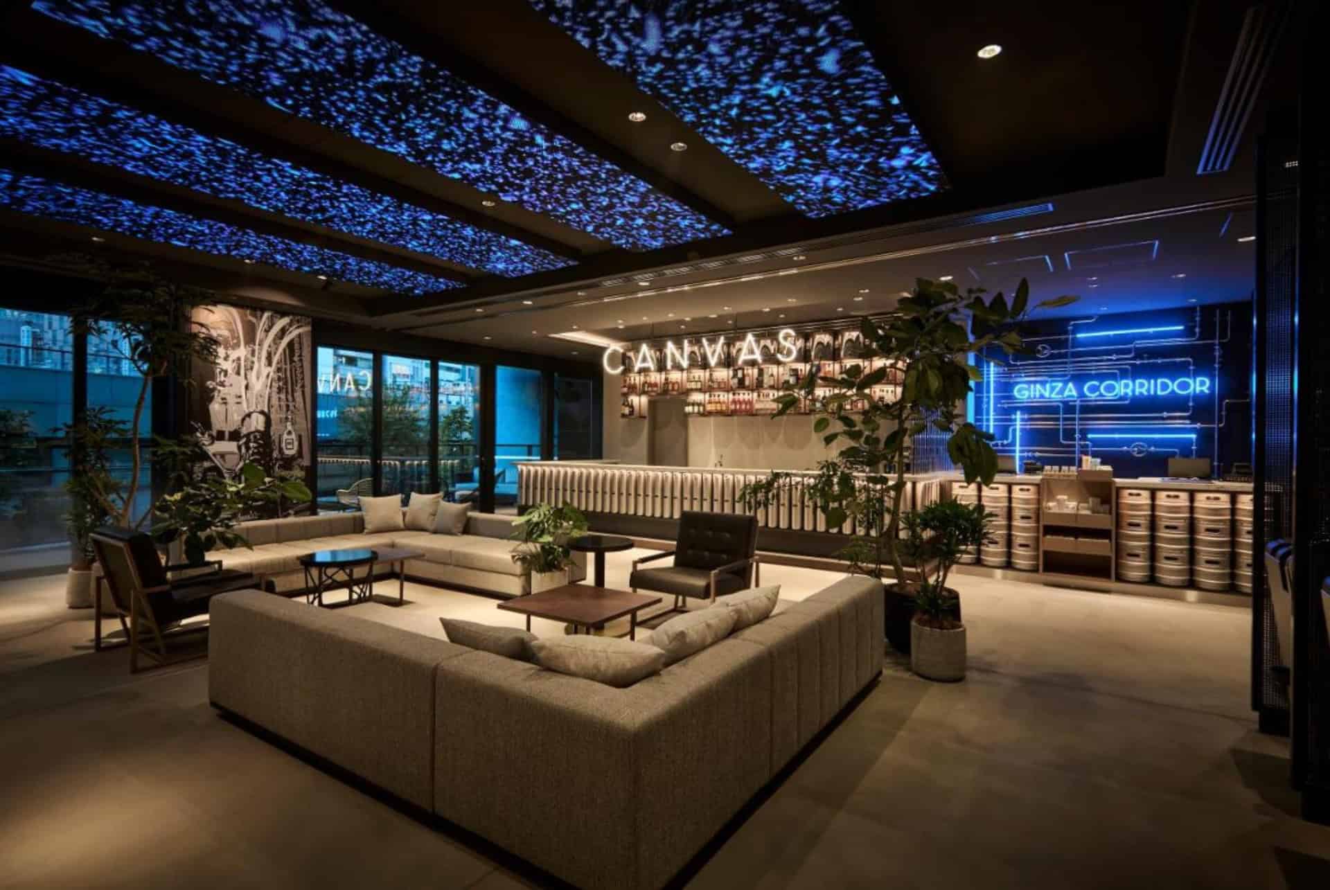 the royal park canvas ginza corridor