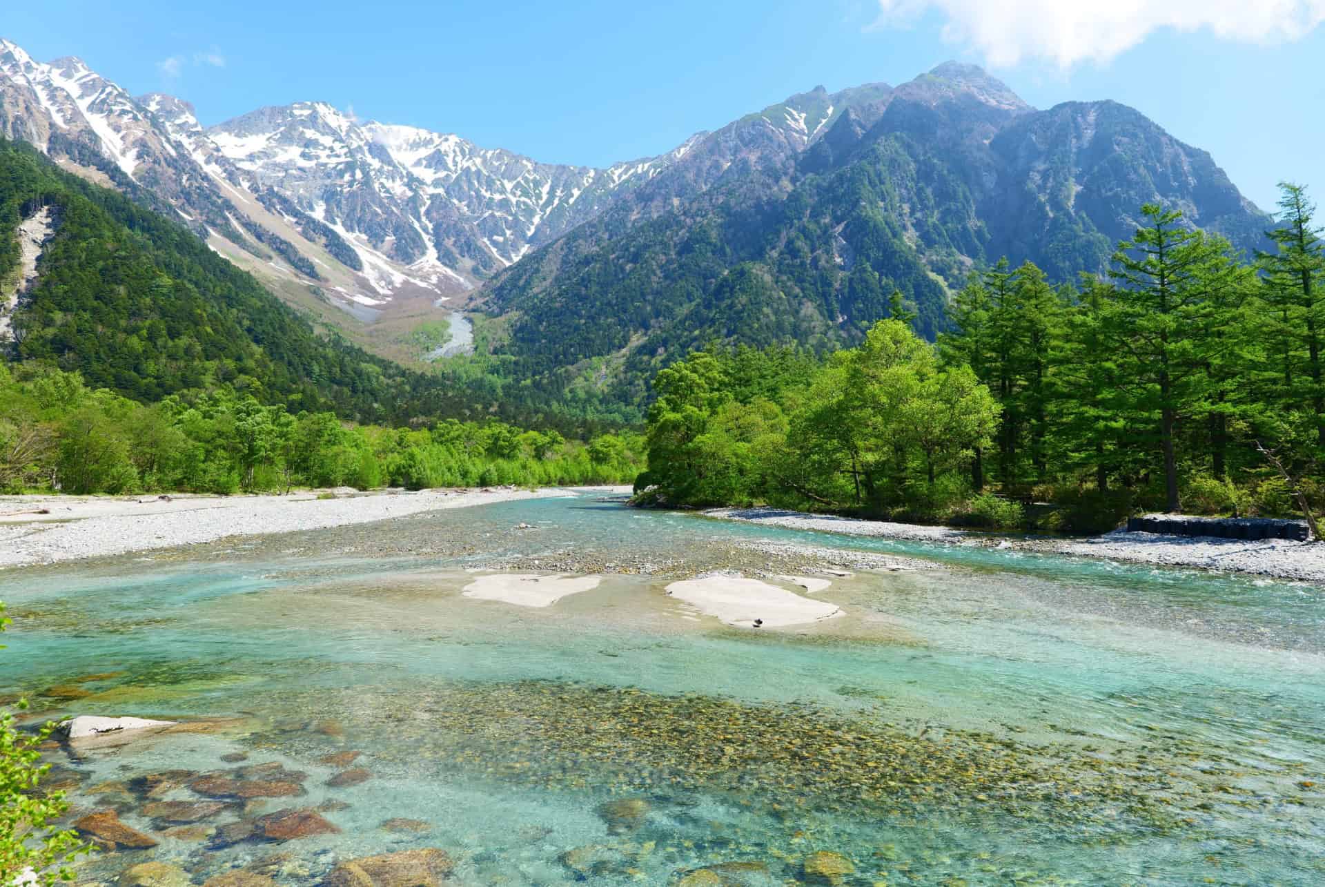 parc national chubu sangaku alpes japonaises