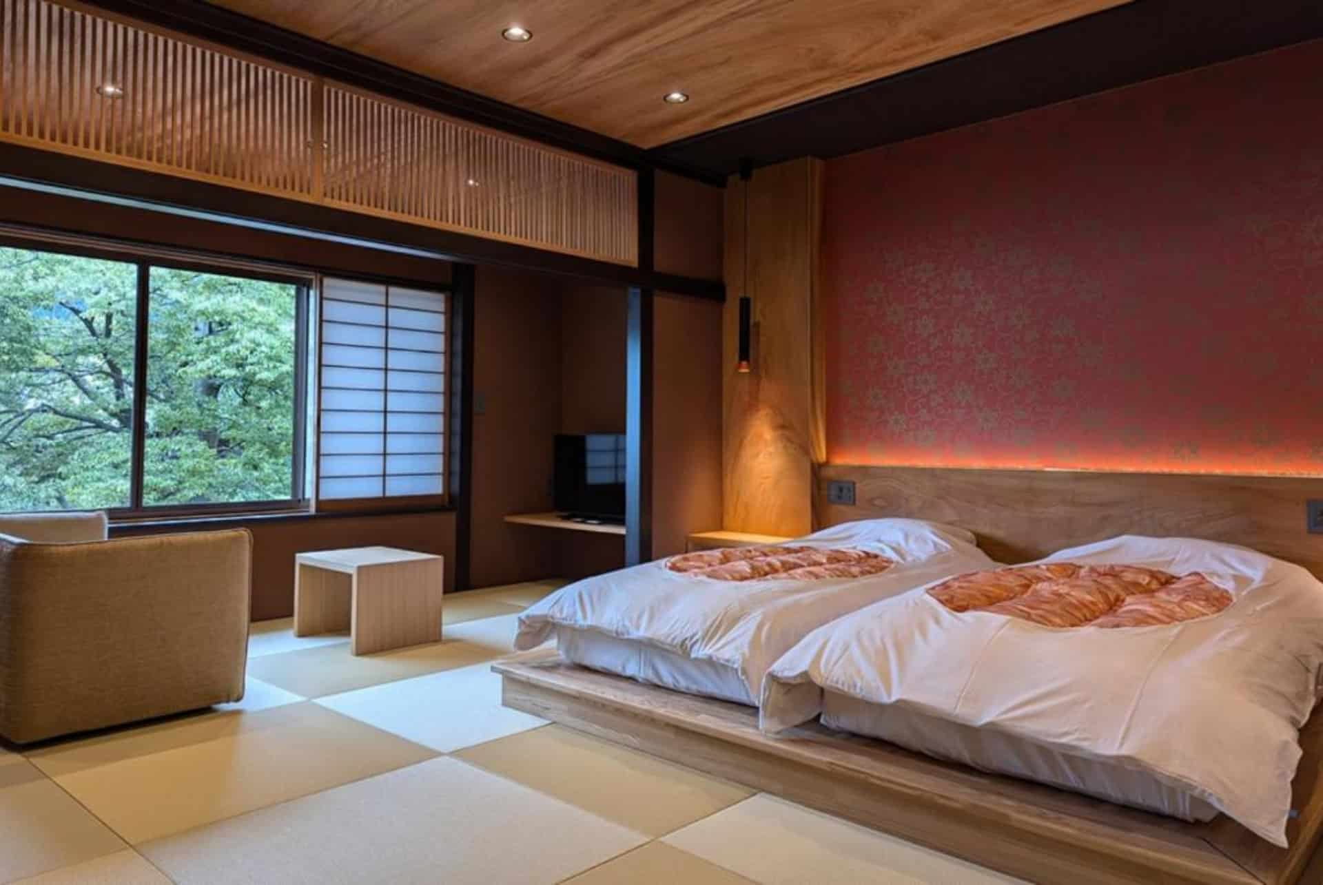 kawaguchiko hotel chambre