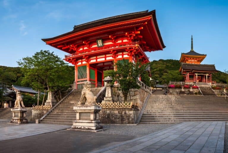 Cérémonie du thé au temple Kiyomizu de Kyoto