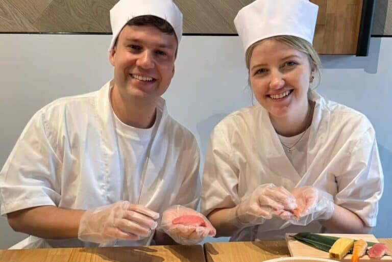 Osaka : Expérience de fabrication de sushis
