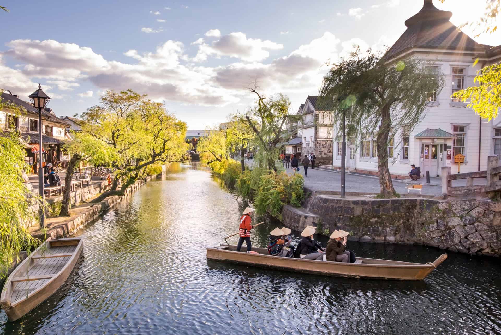 japon en septembre quartier historique de kurashiki