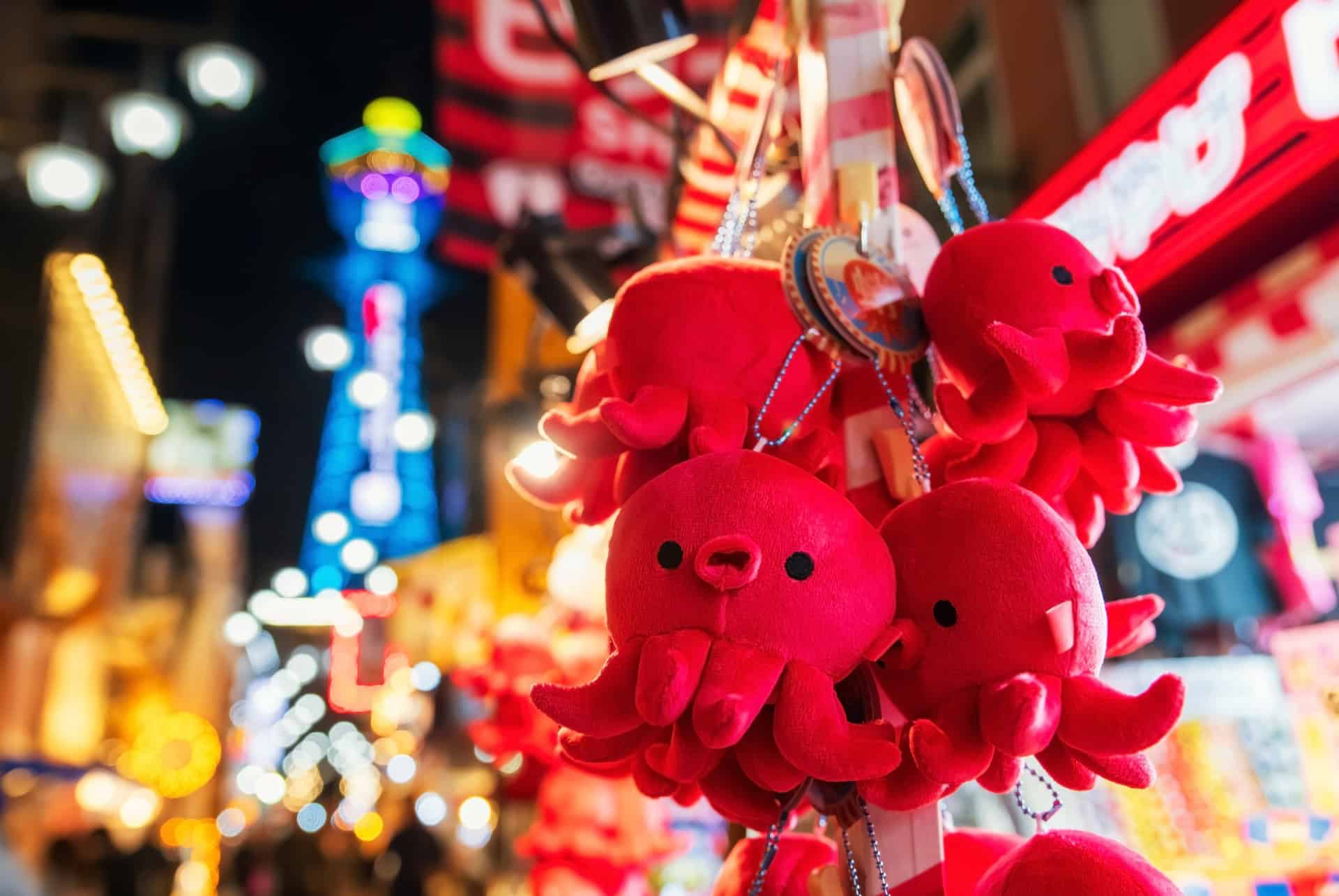 peluche souvenir - visiter le chateau osaka