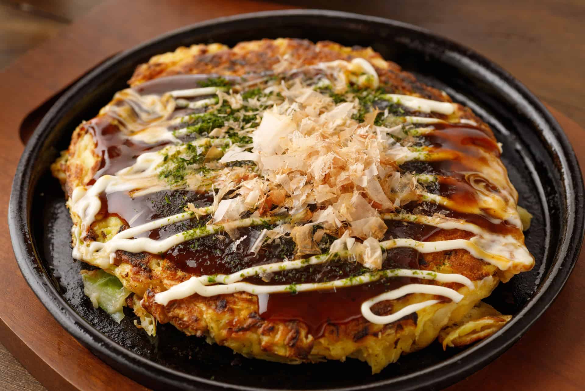 specialites culinaires au japon okonomiyaki