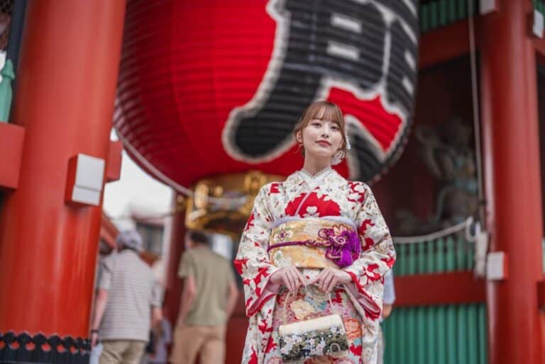 Location de Kimono à Asakusa