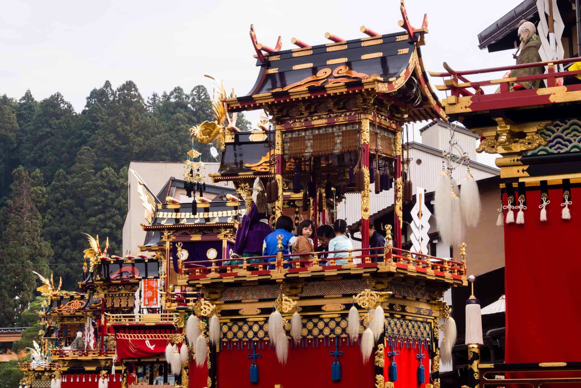 japon en octobre takayama matsuri