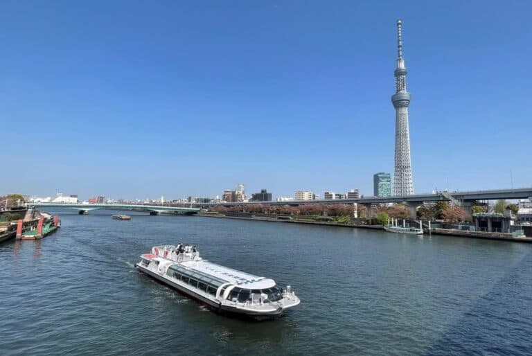 Croisière Asakusa-Odaiba Express par Mizube Crusing Line