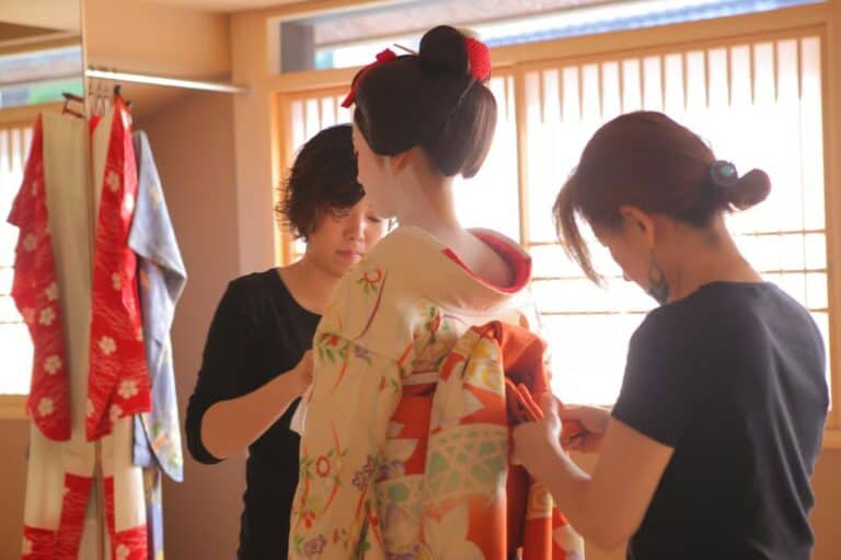 Expérience maiko à Kyoto