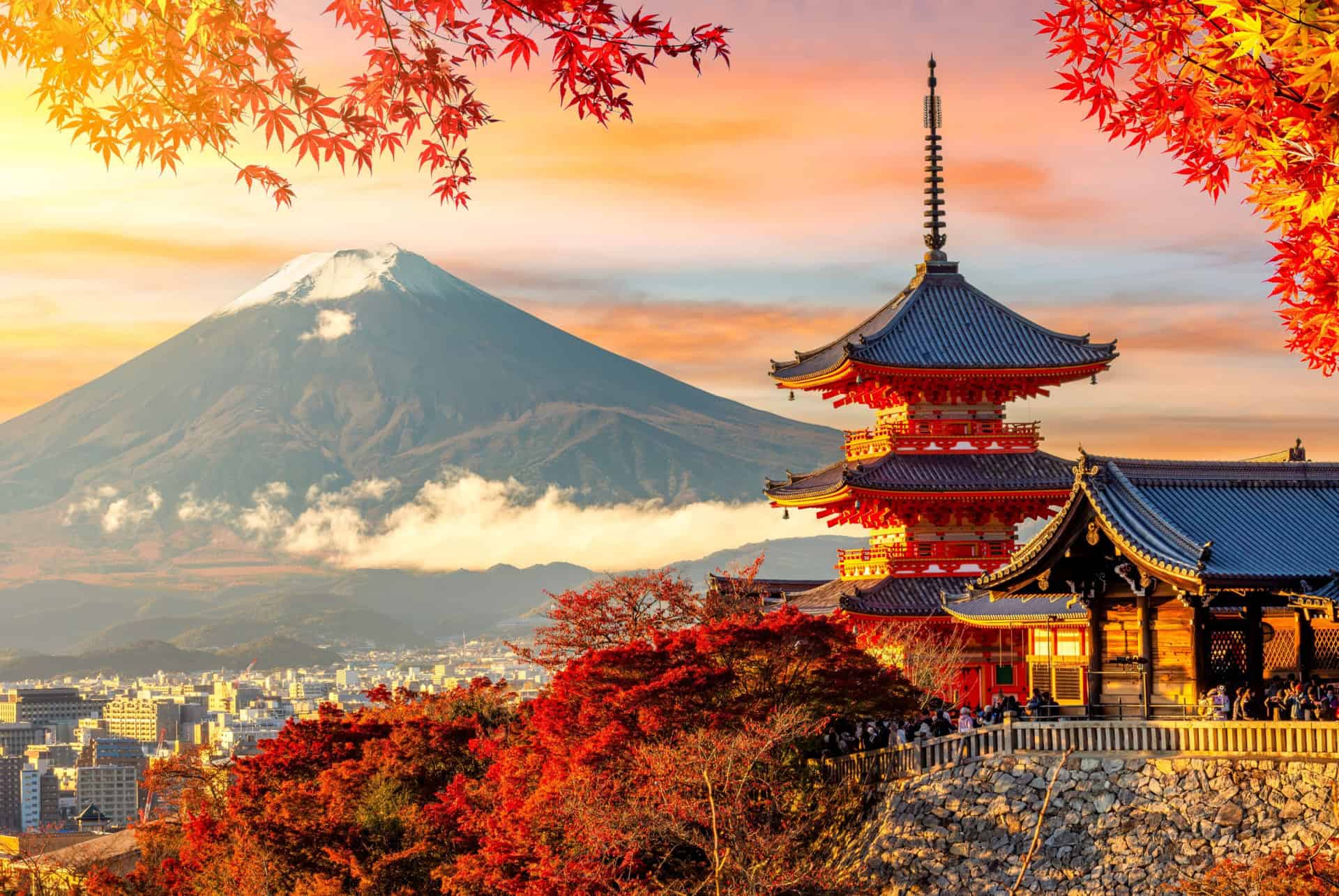 kiyomizu dera automne