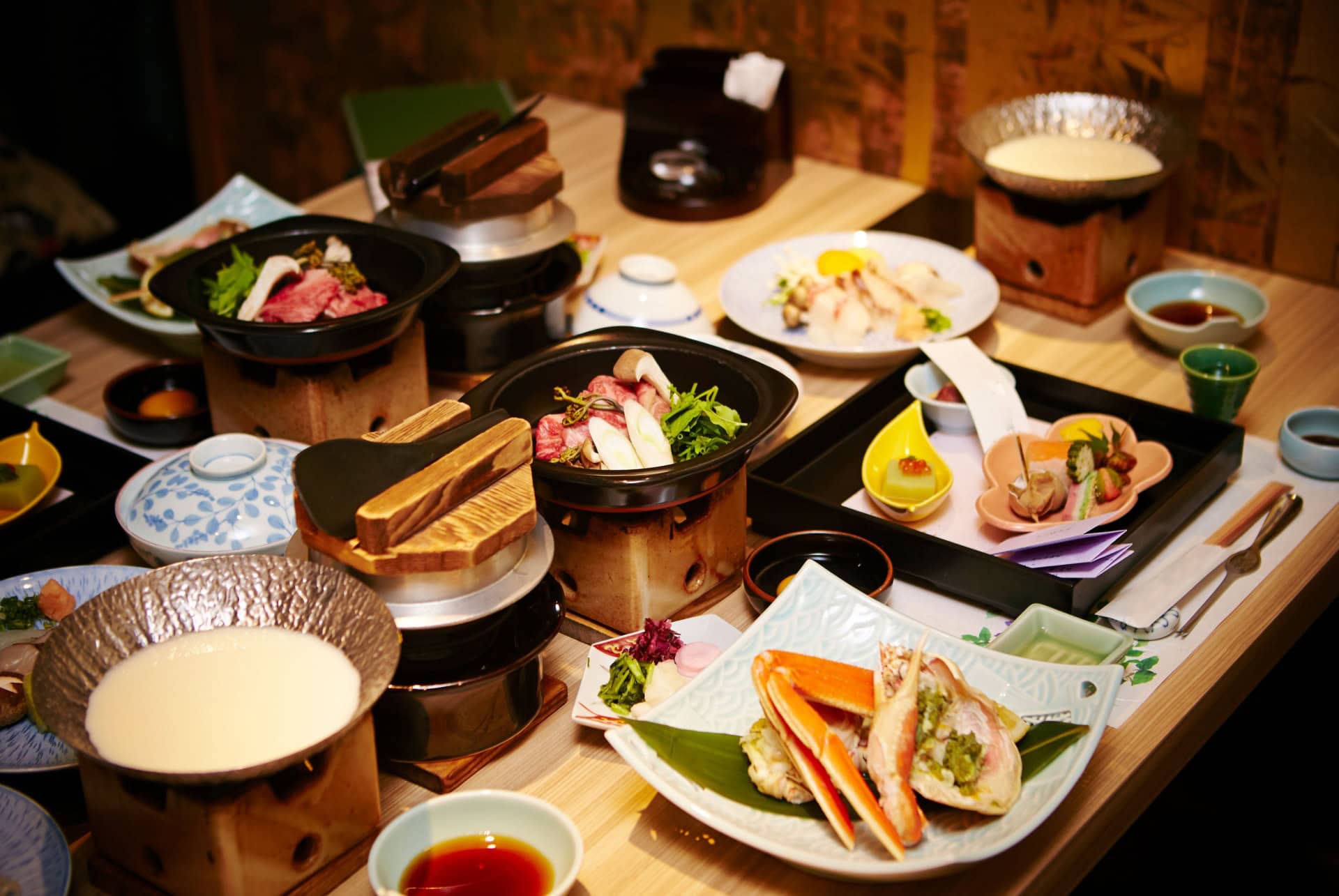repas kaiseki traditionnel