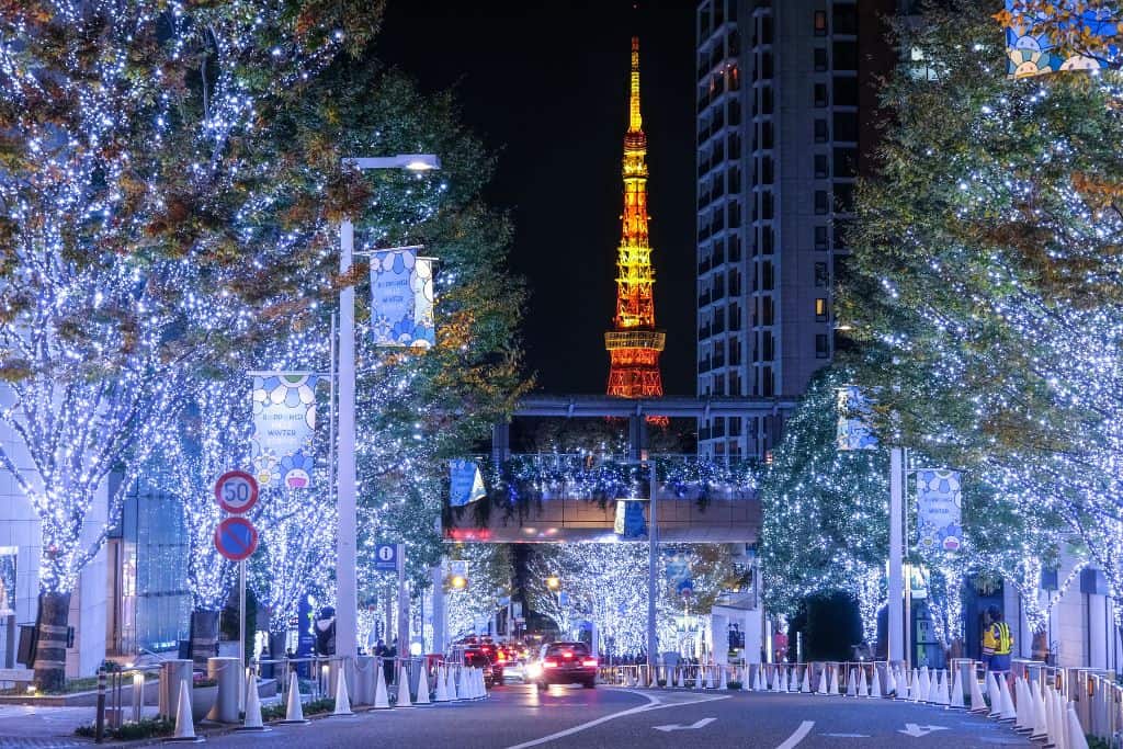 roppongi japon en novembre