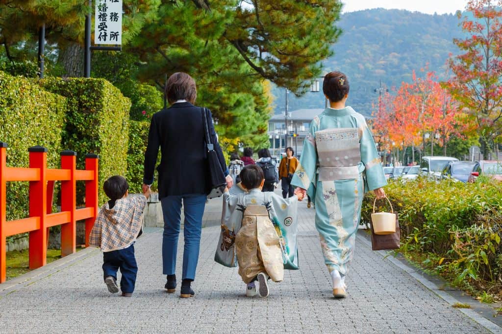 shichi go san japon en novembre