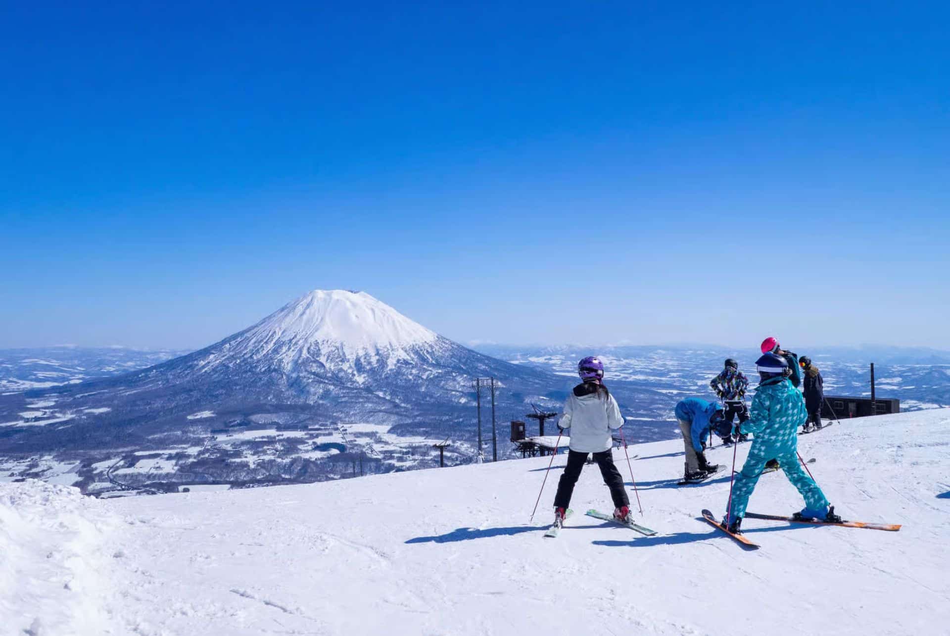 fujiyama snow resort yeti winter