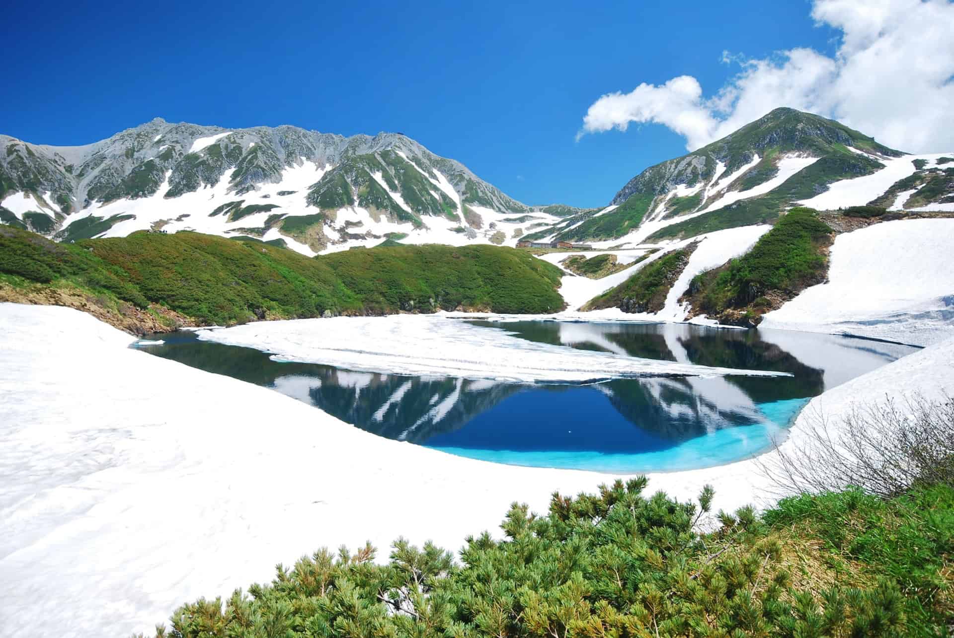 lac alpes japonaises