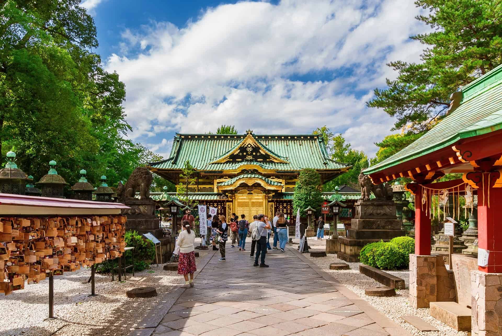 sanctuaire shinto tosho-gu parc ueno tokyo