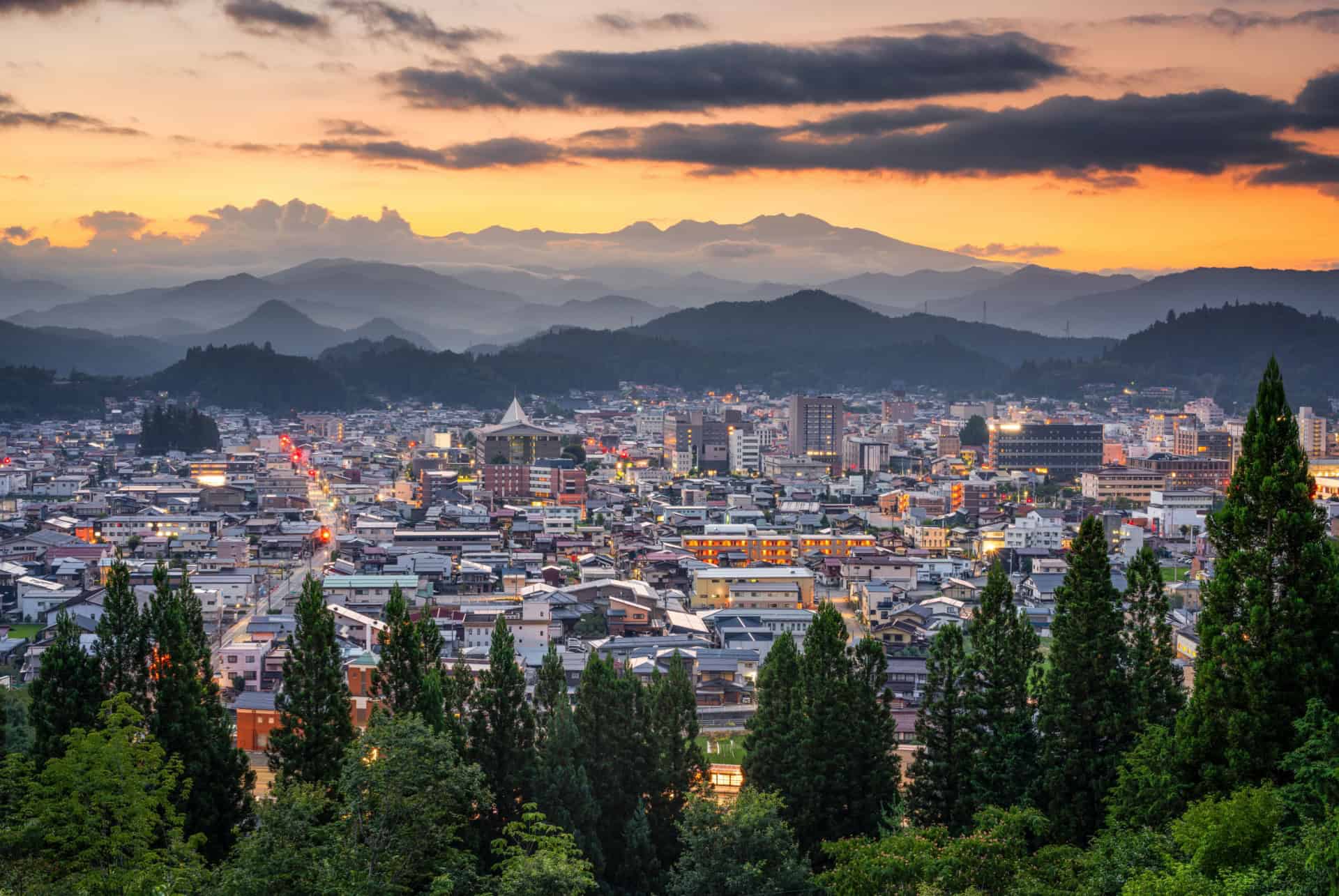 takayama vue aerienne
