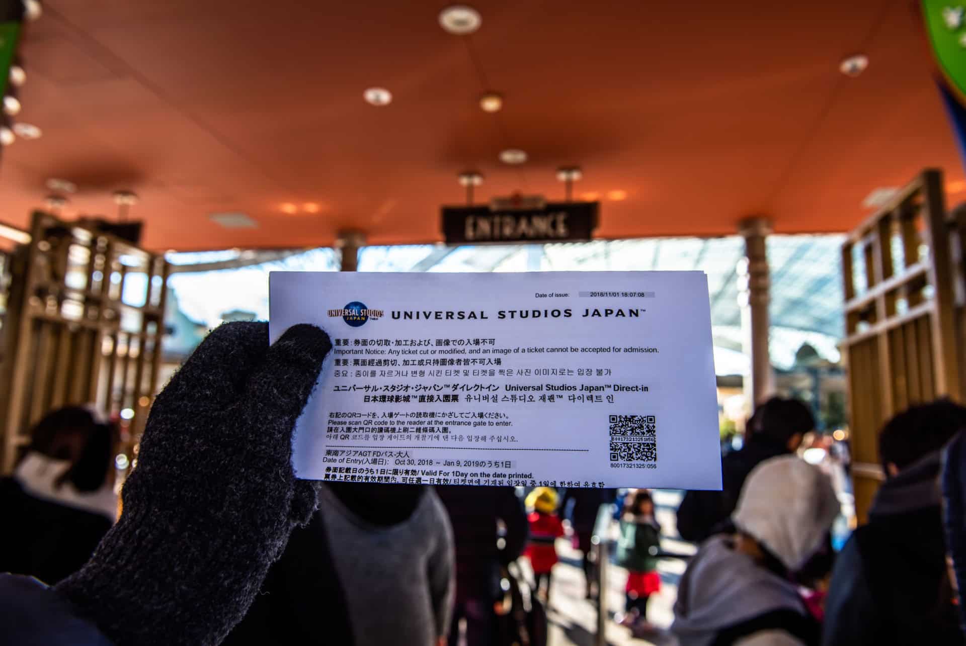 universal studios japan billets