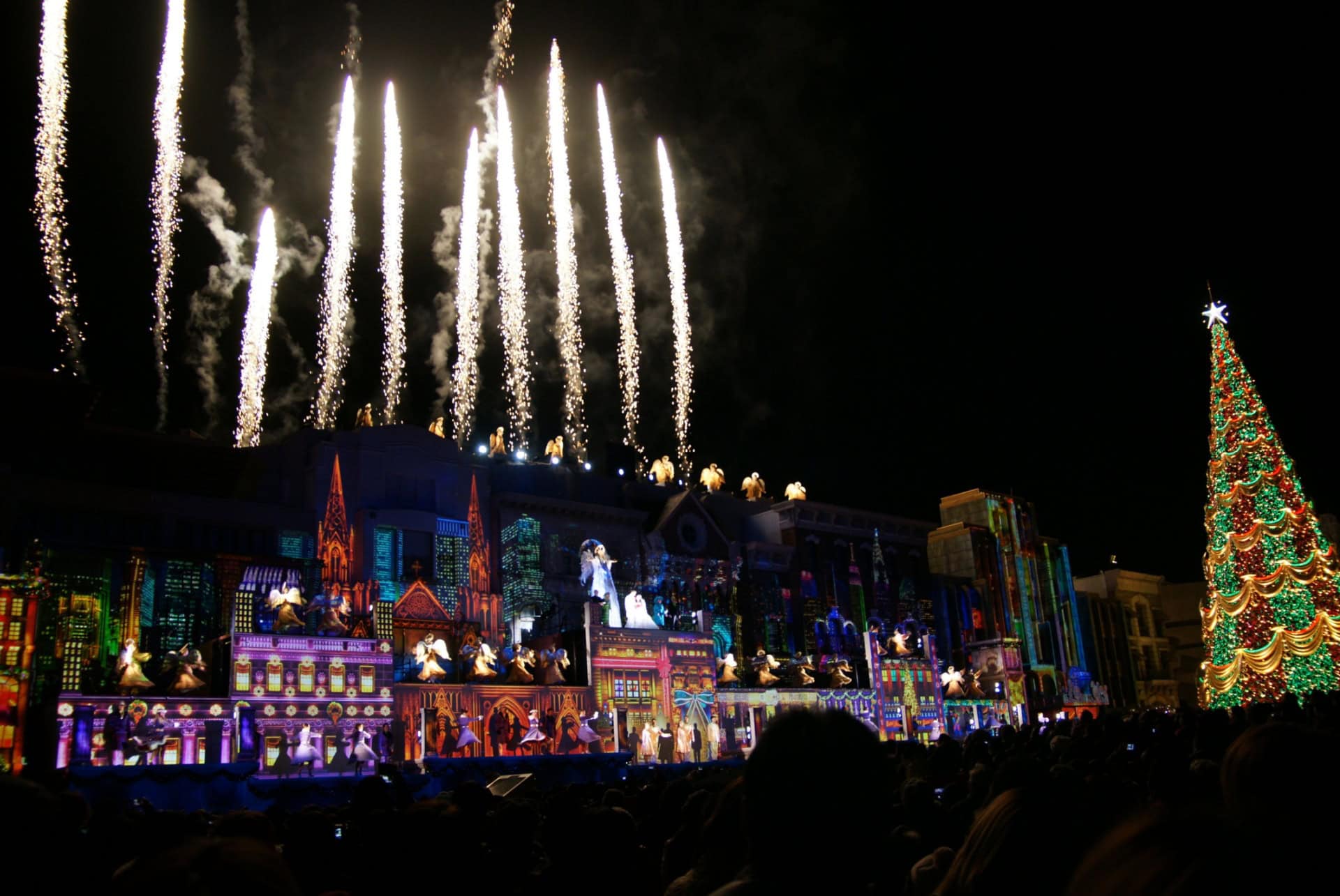 universal studios japan illuminations noel