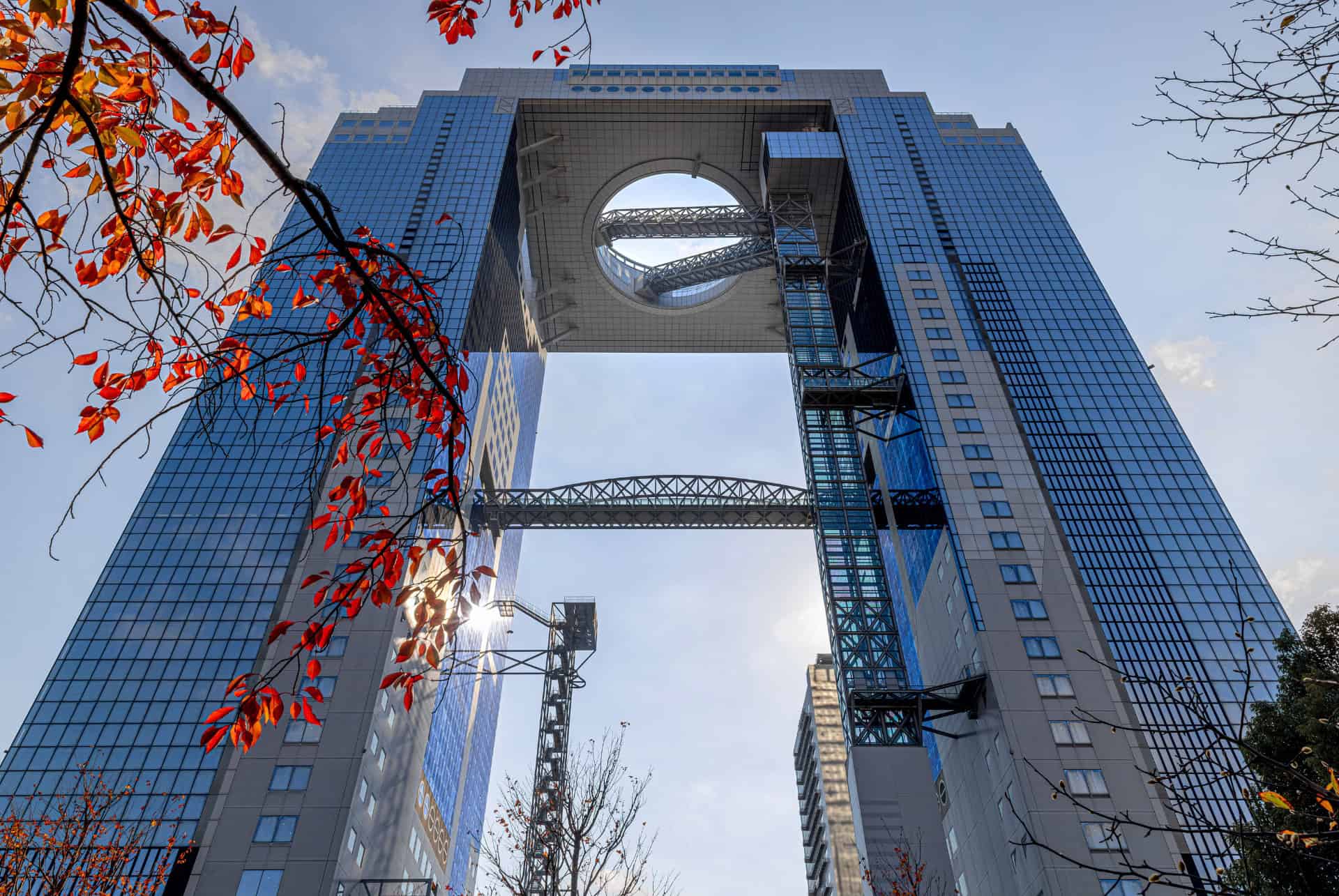 umeda sky building automne umeda sky building automne