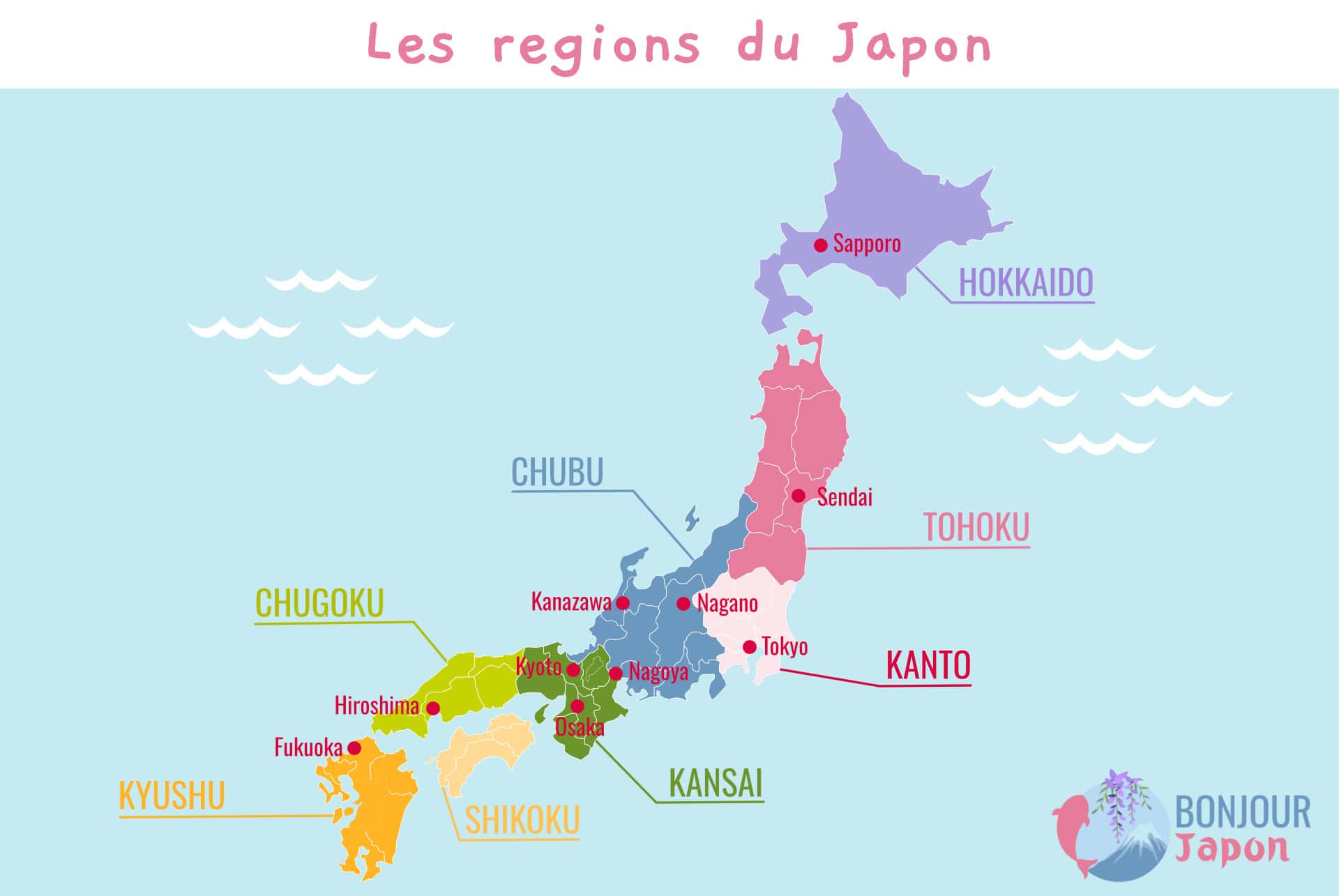 map regions japon map regions japon
