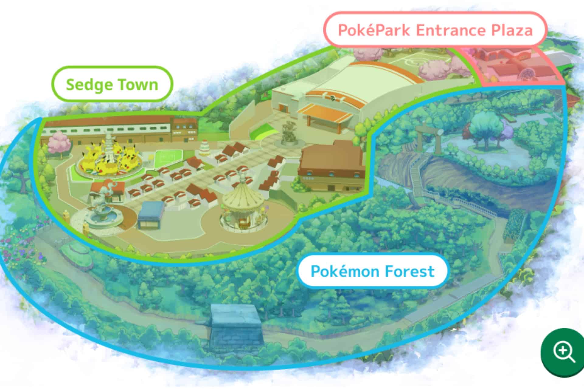 pokepark kanto map pokepark kanto map