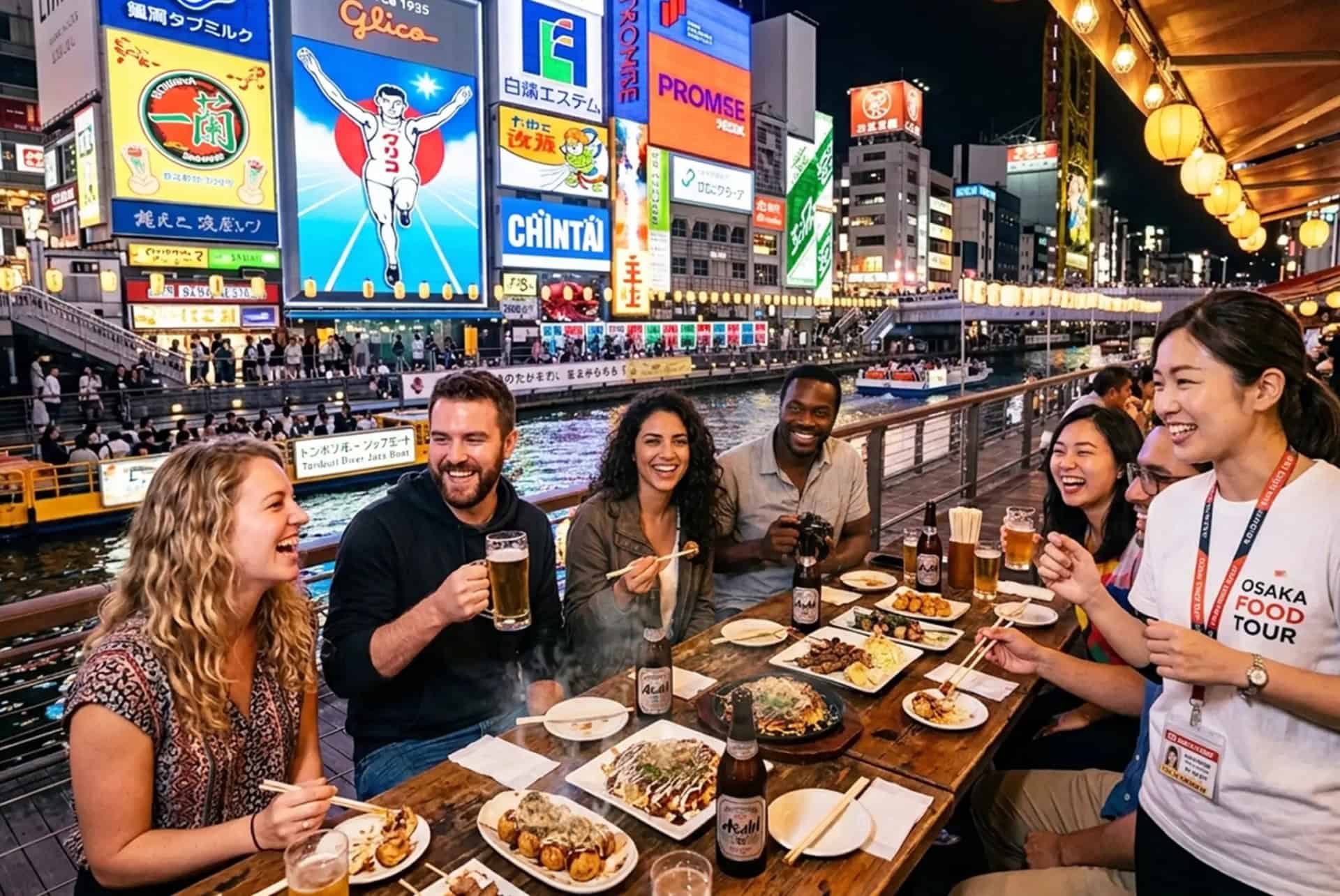 visite culinaire dotonbori osaka visite culinaire dotonbori osaka
