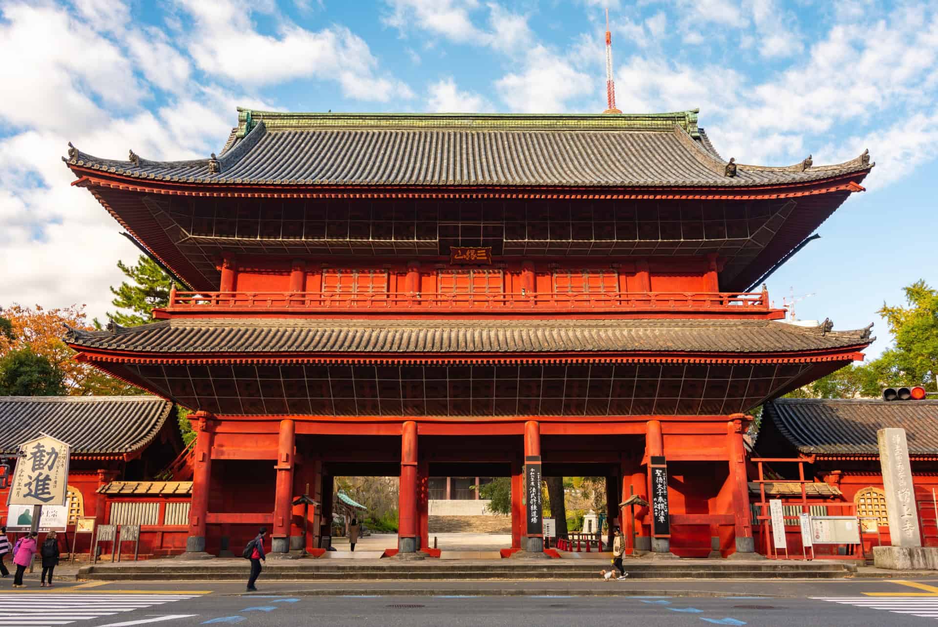 porte sangedatsumon porte sangedatsumon temple zojo ji