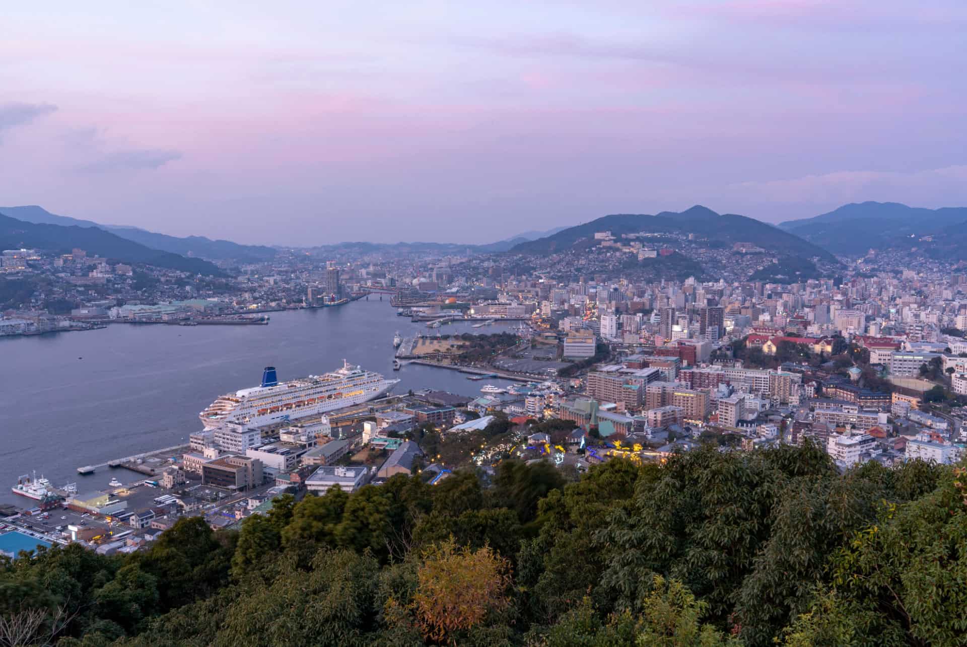 mont nabekanmuri vue nagasaki mont nabekanmuri vue nagasaki