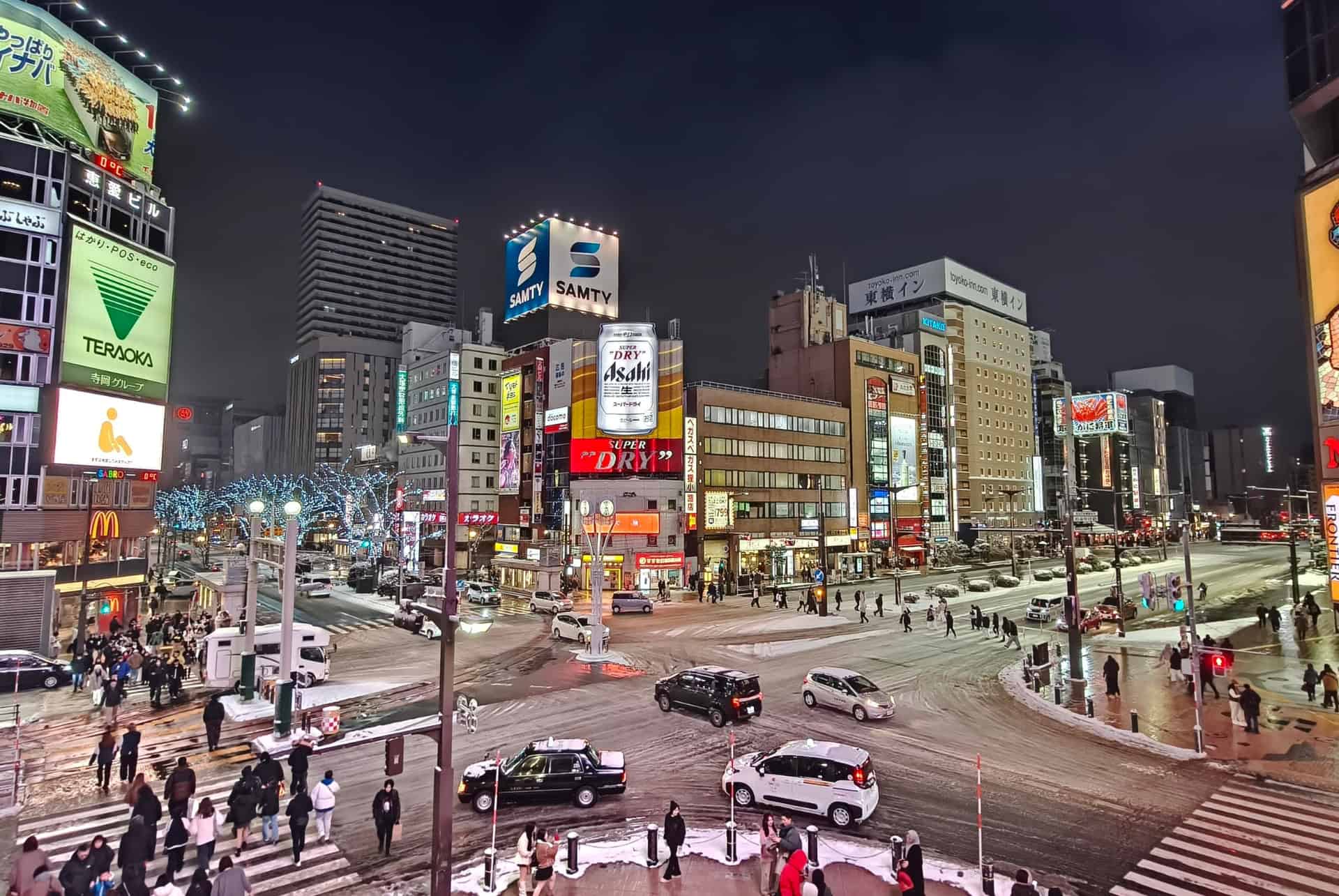 sapporo rue nuit sapporo rue nuit